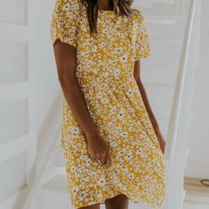 Roolee MOM Nursing friendly yellow dress size XS